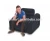 Import INTEX  2-IN-1 VALVE SOFA  Single flocking multi-function inflatable chair air bed living room sofas from China