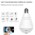 Import Ip Camera Cctv Wifi 360 Degree Panoramic Home Security Video Two Way Audio Wireless Remote Control Bulb Camera With Led Lighting from China