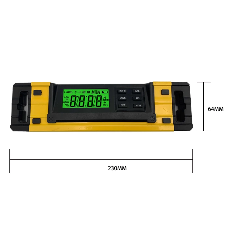 IP54 Standards 230mm Mini LCD Display Electronic Measuring Level Meter, Digital Sound Level Meter