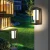 Import IP65 aluminum solar light waterproof outdoor led solar wall garden light from China