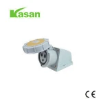 IP67  Ip44 32 Amps Ice Outdoor Plastic Wall Outlets Male Female Power Electrical Industrial Plug And Socket