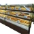 Import island bread display cabinet shelf rack glass cover with lighting from China