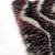 Import Jacquard design purple fake faux raccoon fur fabric from China