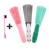 Jadeempress Kinky Private Label Hairbrush Detangling Brush Detangler Hair Comb/