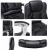 Import JOHOOFURNITURE USA market 180 Degree Ajustable Executive Reclining Leather Sleeping Office Chair With Footrest from China