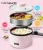 Import JWS-188A low price hot sale stainless steel electric mini food cooking hotpot from China