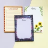 Kawaii sticky note cute notepads posted writing pads weekly planner