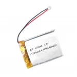 KC,UL62133/CSA62133, CB Certified 103040 1200mAh 3.7V Rechargeable Lithium ion Battery Pack  Lithium Polymer Battery Pack