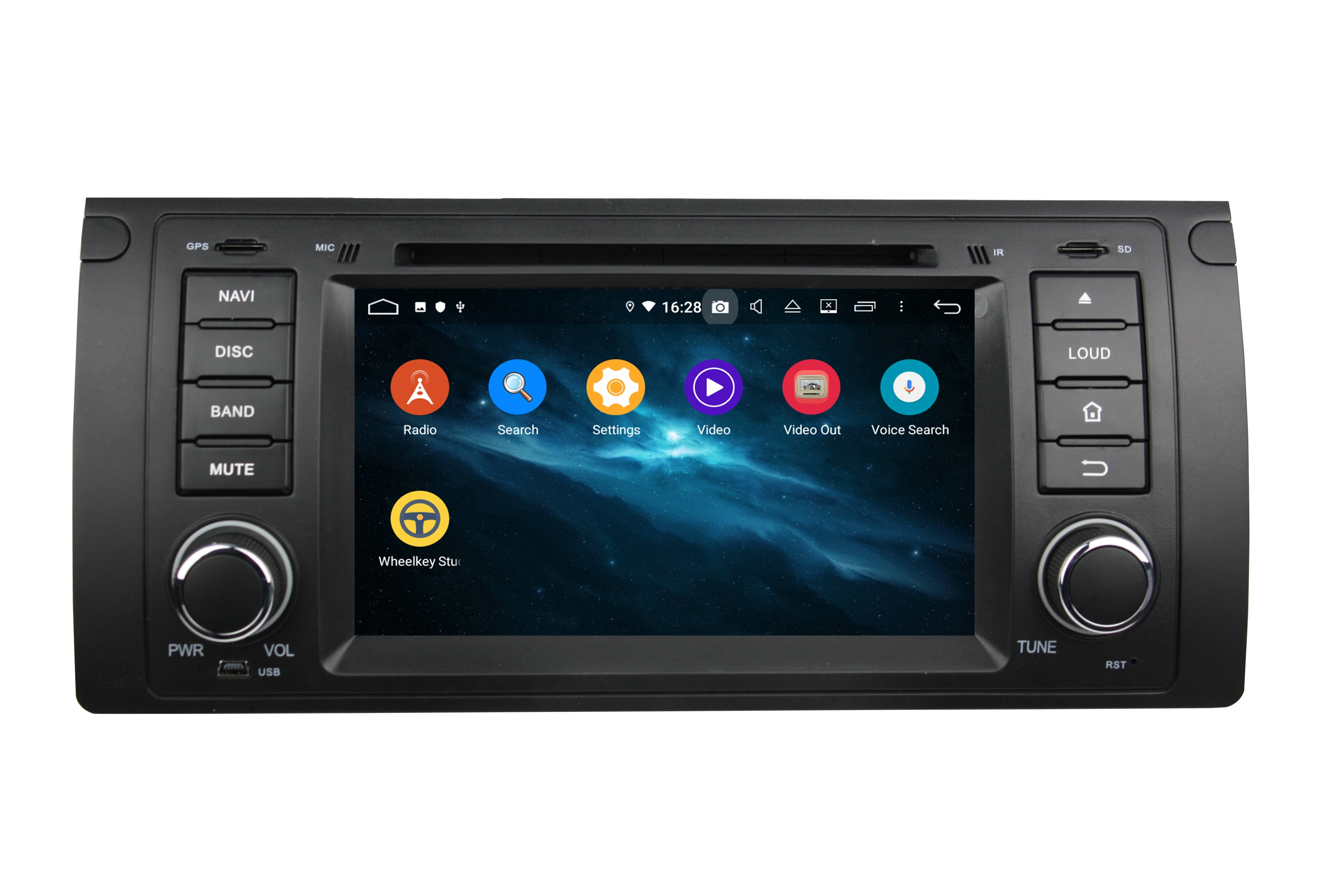 KD-7501 Hot-Selling 7 Inch Touch Screen for E39 1995 with video radio support subwoofers carplay tpms obd voice control