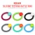 Import Kean silicone factory Silicone baby teething rattles from China