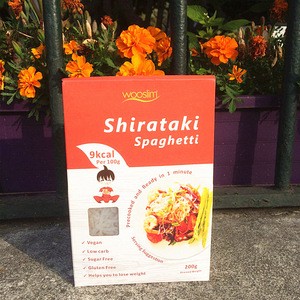 Keto Foods Weight Loss Konjac Shirataki Noodles Bulk Bag Package OEM
