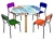 Import Kid Furniture Child Study Table and Chair Set from China