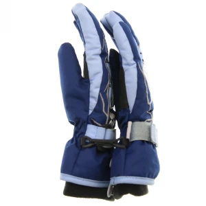 Kids Custom Waterproof Windproof Winter Snow Ski Gloves China Factory Manufacturer OEM ODM Polyester