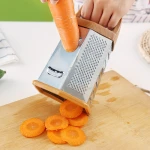 Kitchen Gadgets Multi-function 6 Sides Microplane Stainless Steel Grater