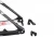 Import LAPLACE RAVEN 29inch carbon fiber mountain bike frame, super light carbon bicycle frame from China