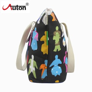 Large Recyclable canvas Shopping bag Promotion Women Handbags Reusable Shopping Bag Jute Tote Bag OEM custom