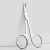 Import Makeup Scissors, Stainless Steel Cosmetic Eyebrow Scissors, Rose Gold Scissors from China