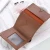 Import Latest 2020 Korean Students Simple Square Casual Solid short small leather card wallet holders from China