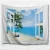 Import Latest and luxury digital printing fair sea view tapestry from China