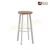Import Latest Design Modern Round Bar Chair Solid Wood Dining Chair Nightclub Kitchen Home Lounge Bar Furniture Set Event Furniture from China