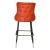 Import Latest Nordic Design faux leather Iron base Velvet titanium gold Steel High Bar Stool Chair from China
