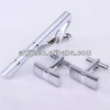 Latest Silver-plated Cufflinks & Tie Clips Sets