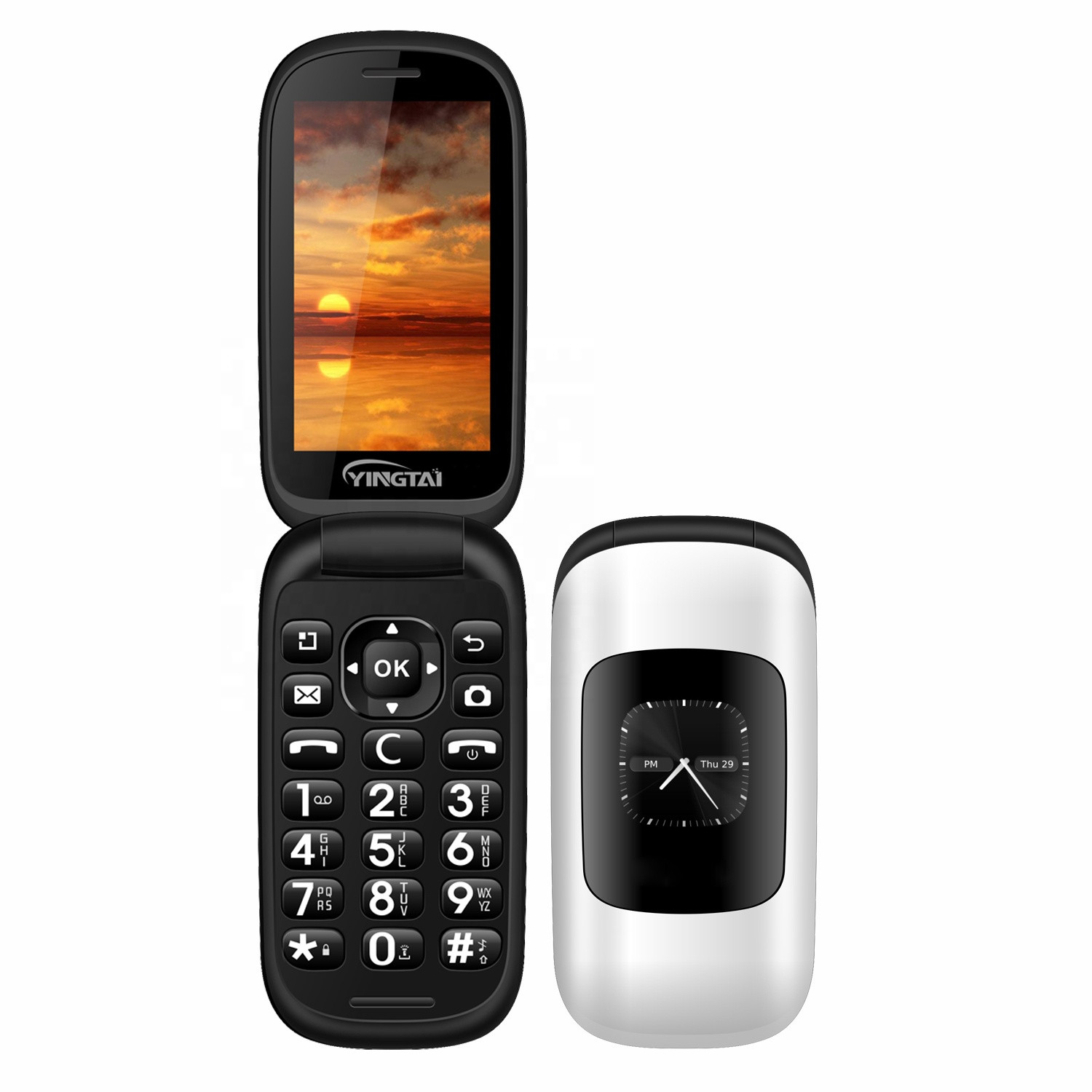 Buy Latest Unlocked Basic Folding Keypad Mobile Phone 4g Easy-to-use ...