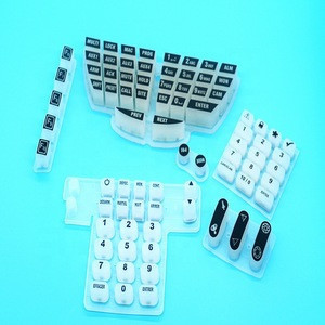 Buy Lcd Keypad Silicone Rubber Buttons With Printing from Xiamen YJC ...