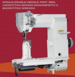 Leather shoe double needle juki industrial sewing machine price
