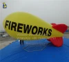 LED light advertising inflatable helium blimp inflatable zeppelin for Fireworks promotion K7010