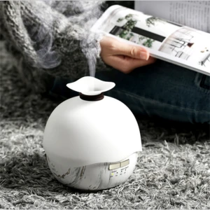 Leyun Humidifier ultrasonic export aromaiser Table top 400ml essential oil perfumer household air purifier