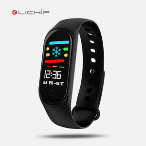 LICHIP L211 usb charging Pedometer fitness tracker m3 M2 f3weather ip67 waterproof Smart Bracelet wrist band watch