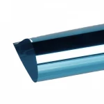 Light Blue Silver reflective window tint stickers building glass film  building accessories interior decorative
