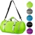 Import Light Weight Foldable Sport Duffel Gym Travel Bag for Women Men with Shoe Compartment from China