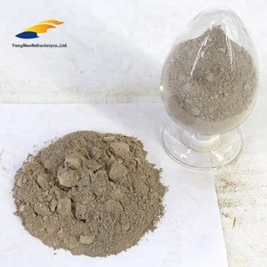 light weight insulating low cement anti slag mullite refractory castable