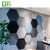 Import Light weight Polyester Fiber PET Felt Acoustic Panels Sound Absorb Materials Sound Proof Wall Tiles from China