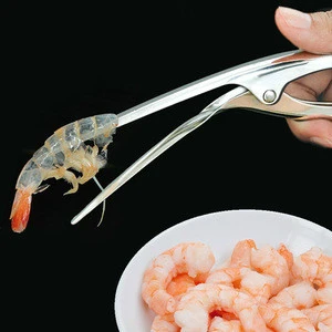 Lobster Shrimp Deveiners Prawn Peeler Stainless Steel Seafood Shell Peeler