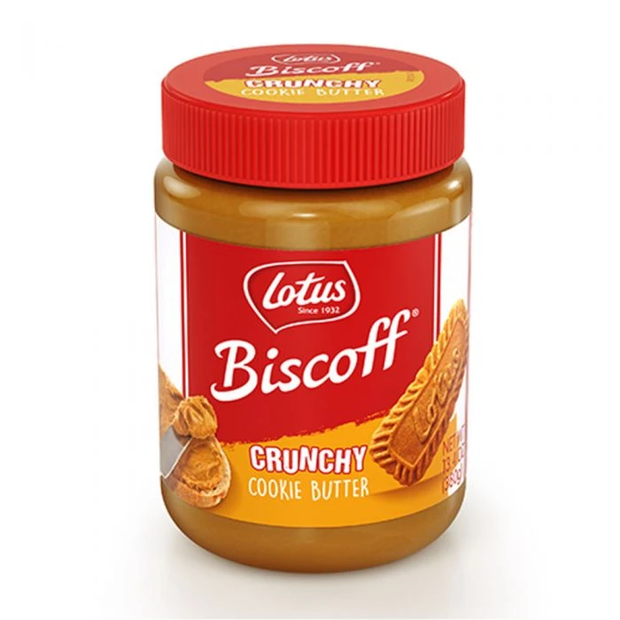 LOTUS 380g Biscoff Crunchy Biscuit Spread FMCG