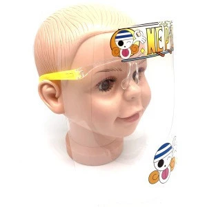 lovely cartoon halloween party promotional gifts Protection Eye Glasses Full Cover Plastic Clear Visors Face Shield With Frames