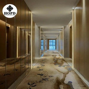 Luxury 5 star hotel carpet with elegant pattern