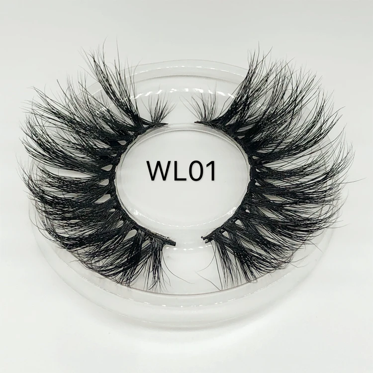 Luxury Eyelashes 3d 27mm 30 Mm Mink Eyelashes Oem Service 100% Real Mink Lashes 5 mm 3d mink eyelash