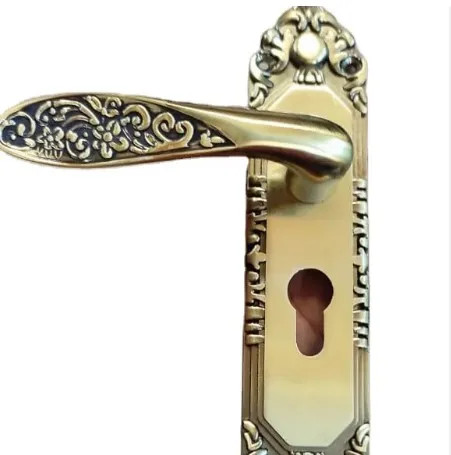 Luxury Finished Modern Zinc Mortice Handles Door Hardware for Secure Locking Steel and Brass Material for Door Lock