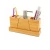 Import Luxury Holtel Eco-friendly 3 Pieces Bamboo Wooden Bathroom Accessories Set from China