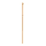 Luxury round wood ornamental big stair veranda porch baluster design rail bracket indoor