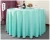 Import Luxury Tablecloth for Hotel Wedding Usage with Round Shape Jacquard Pattern with Solid Color of Silver White Burgundy Color from China