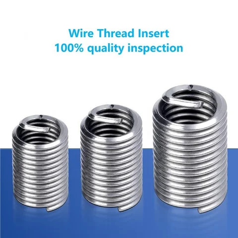 Flowfit Geberit 5/16-24 (fine Pitch) KeenSert Thread Repair Insert - Per Piece - Ships Inserti Filettati Riparazione