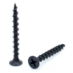 M3.5 Flat Head Self-tapping Hard Black Cross Ash Phosphorus Drywall Screw Bugle Head Wood Screw Gypsum Screw