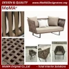 MA105H High End Custom Make Outdoor Rattan Sofa Set For Hotel Living Room Hotel Resort Furniture