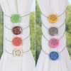 Magnetic Curtain Tieback Buckle Holder Resin Curtain Clip Decor Curtain Tie Rings