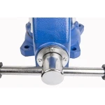 Manual Adjustable Swivel Base 1780A Ductile Iron Vice Bench With Anvil